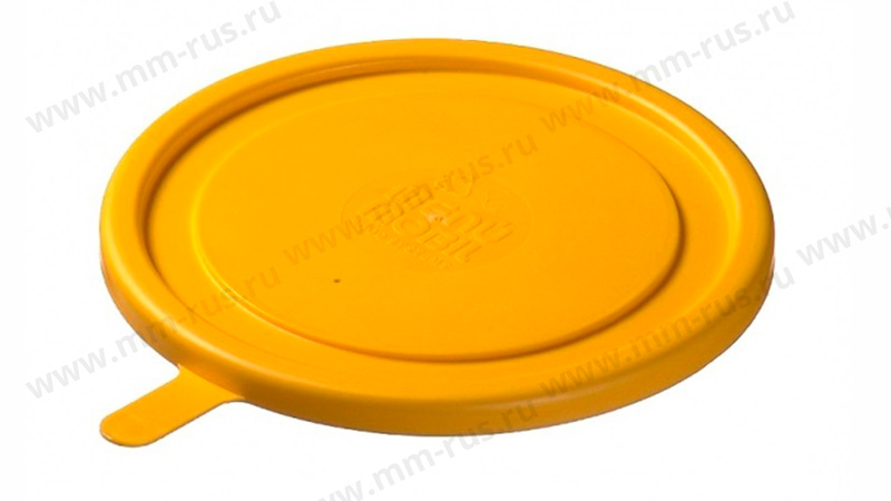 Пластиковая крышка для тарелки для супа/салата/десерта, цвет желтый для термоподноса MenuMobil Universal 