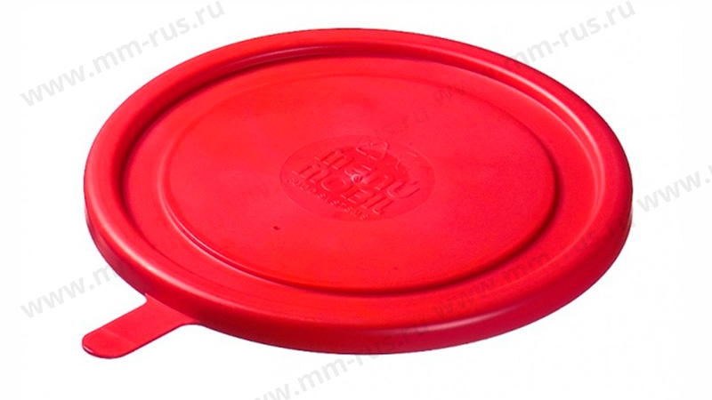 Пластиковая крышка для тарелки для супа/салата/десерта, цвет красный  для термоподноса MenuMobil Universal 