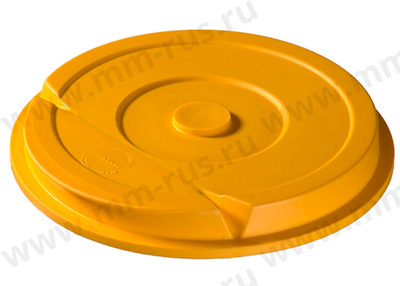 Пластиковая крышка для тарелки для основного блюда, цвет желтый 