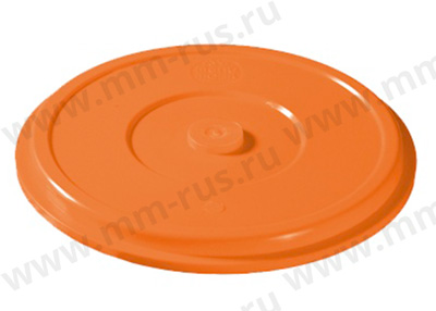 Пластиковая крышка без кольцевой ручки, для тарелки для основного блюда, цвет оранжевый