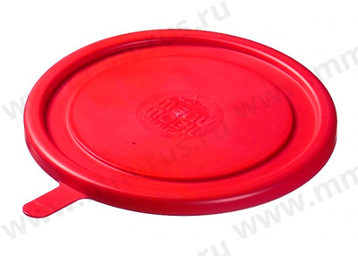 Пластиковая крышка для тарелки для супа/салата/десерта, цвет красный 